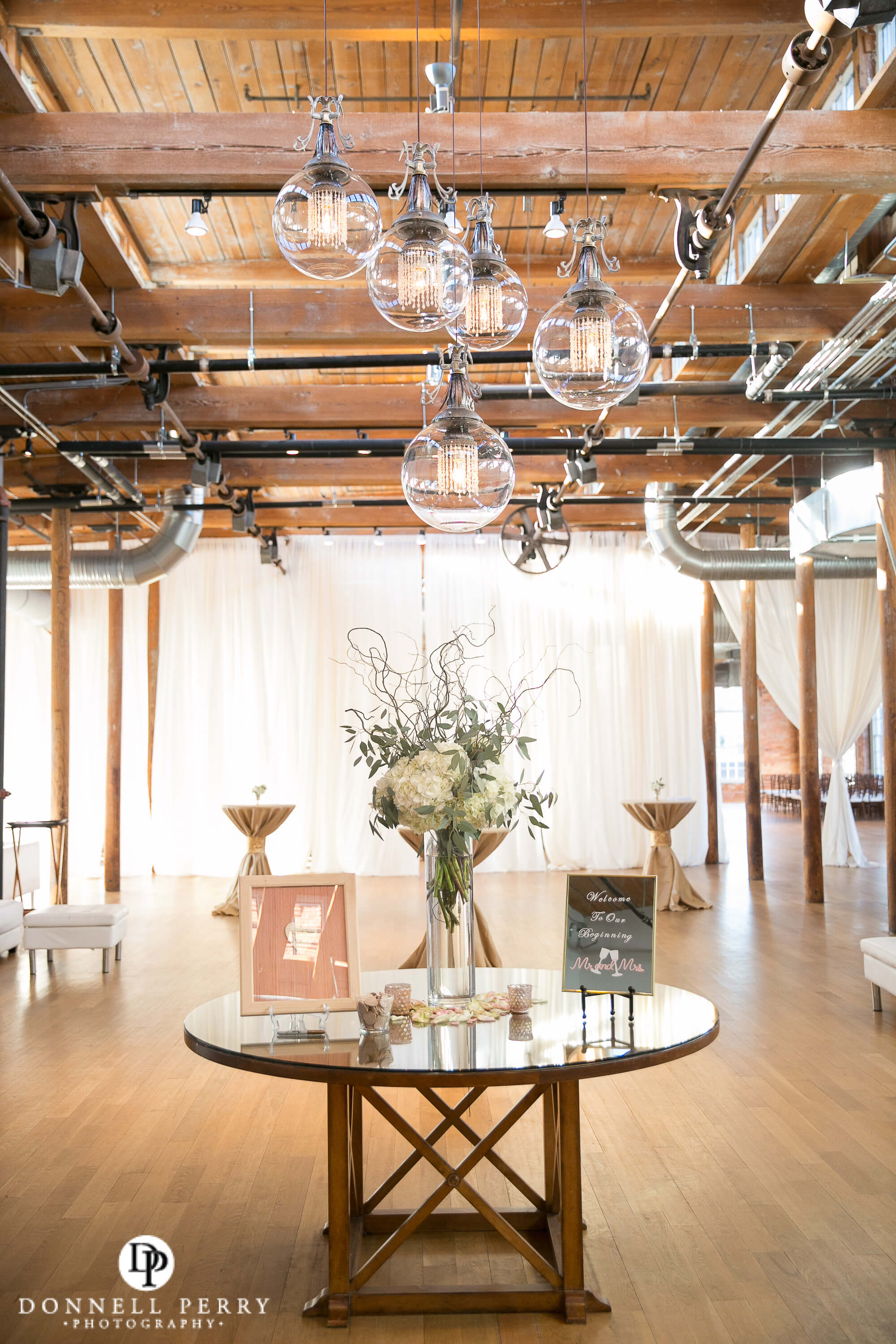 The Cotton Room Wedding | Blush & Gray | Raleigh-Durham Wedding