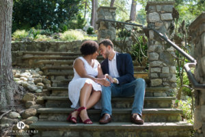 Tanger Family Bicentennial Garden Engagement Session